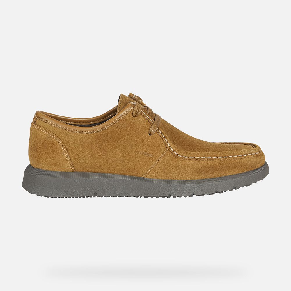 Sapatos Casuais Geox Homem Marrom - Errico - MPDUJ4153